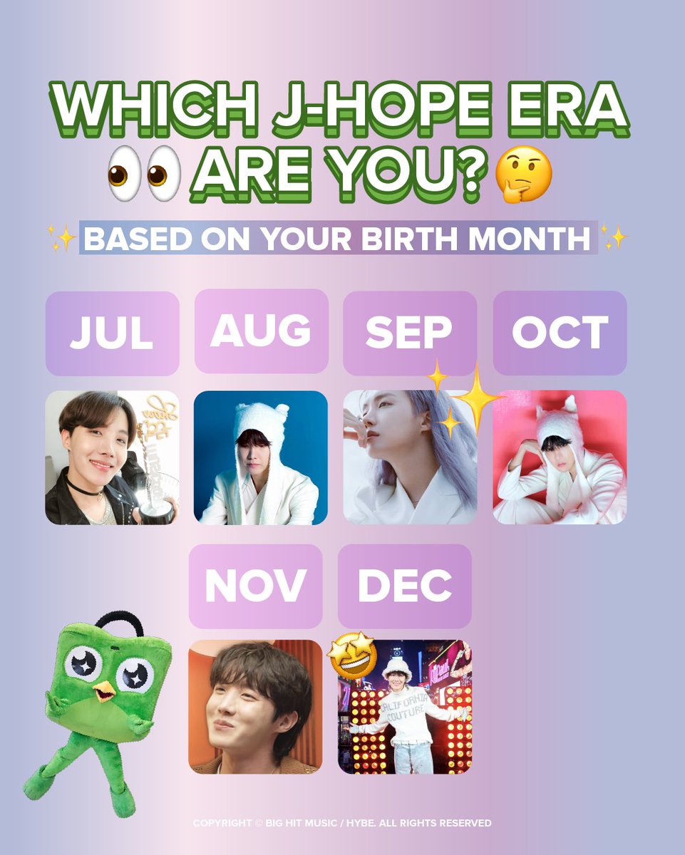 I got August’s Jung Hoseok 🥰 wbu?

#toped #tokopediachingu #jhope #jhopeday #jhopeBornToBeOnStage #JHopeBirthday