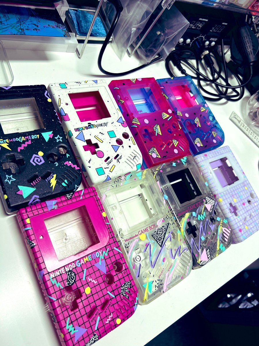 Finally working on some new Gameboys 🥰