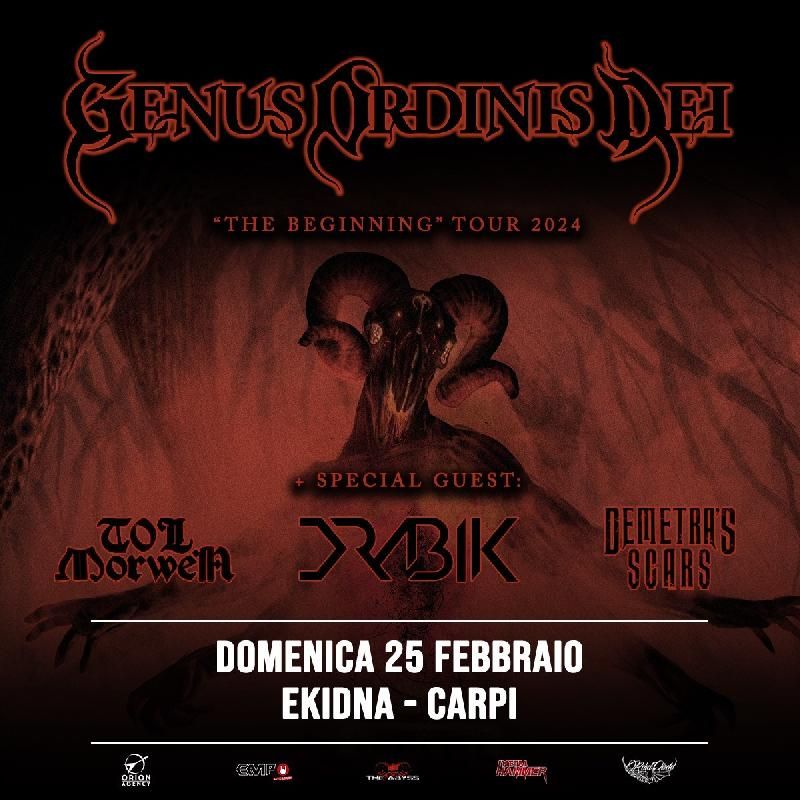 METALWAVEItaly's tweet image. GENUS ORDINIS DEI: i dettagli del live a Modena metalwave.it/news-leggi.php… #metalwave #GENUSORDINISDEI #TOLMORWEN #DRABIK #DEMETRASSCARS #Ekidna