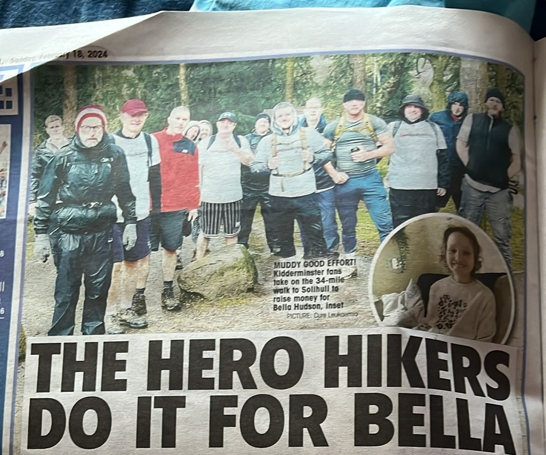 SolihullWalk's tweet image. Thanks for the coverage of our walk @NonLeaguePaper