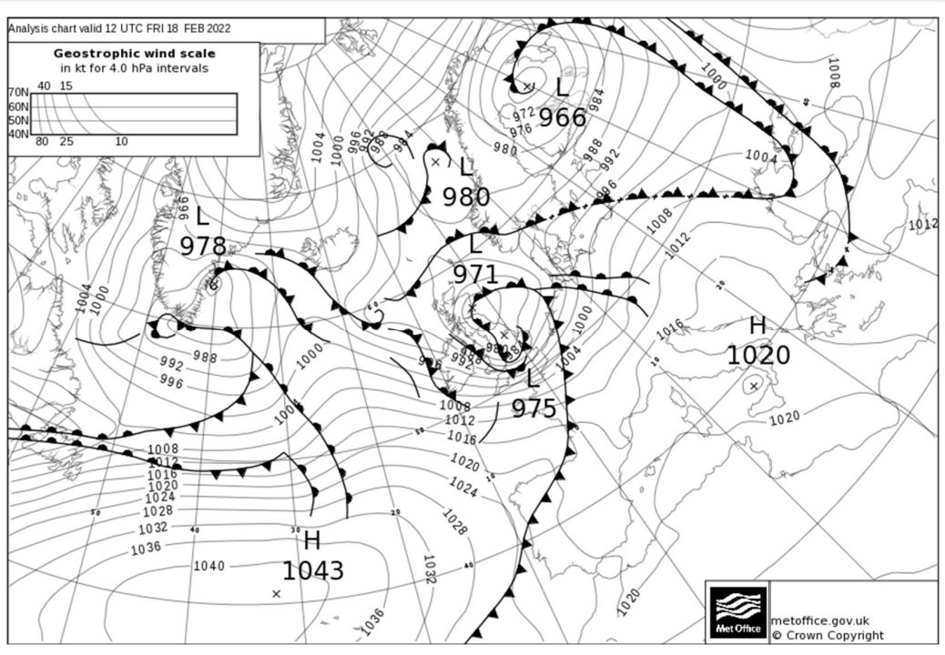 NickJF75's tweet image. Can't believe it's 2 years since #StormEunice struck. The worst of winds across S England &amp;amp; Wales, widely gusts of 80mph, 122mph gust at Needles Old Battery, which set a new England gust record. Many stations in England recorded their highest February gusts since 26 February 1990