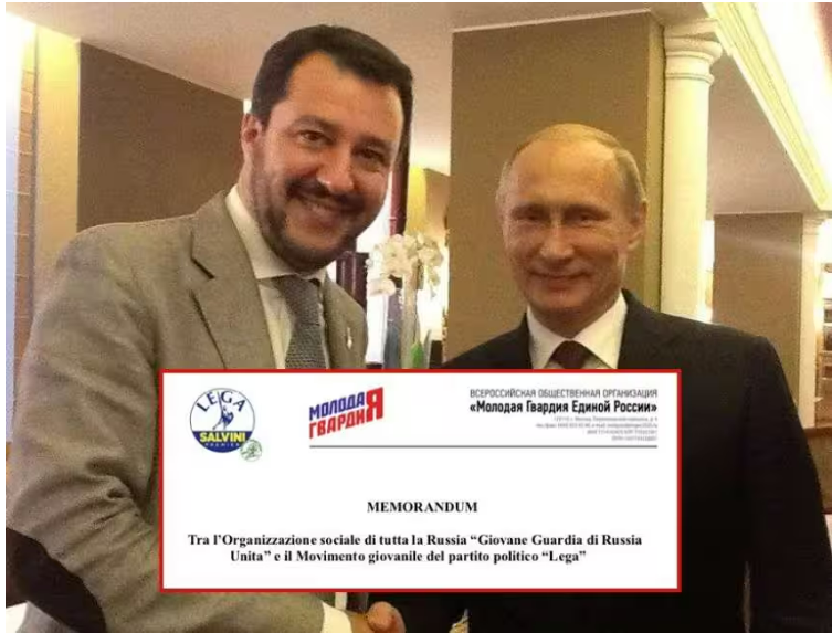 DeShindig's tweet photo. Invece di accapigliarsi sulle stupidaggini la politica italiana dovrebbe fare luce sull'accordo fra Lega di Salvini e Russia Unita, scoprire quali informazioni si sono scambiati ai sensi dell'arti 1, imporre al segretario della Lega di spiegare perché il 6 marzo 2022 l'accordo è stato rinnovato. Nel caso chiedendo anche ai rappresentanti dei servizi di intelligence se sono informati di atti potenzialmente lesivi dell'integrità nazionale