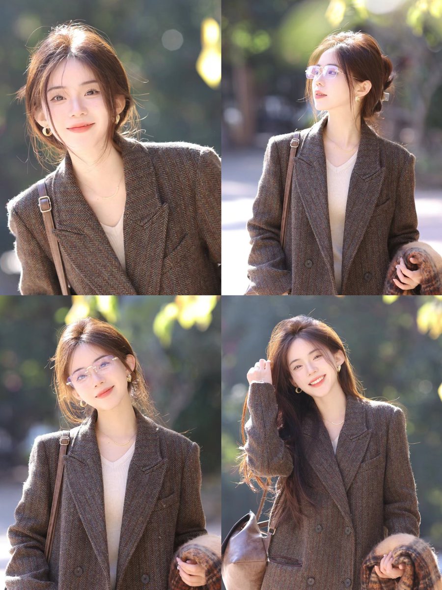 Han1224Han's tweet image. 复工穿搭get