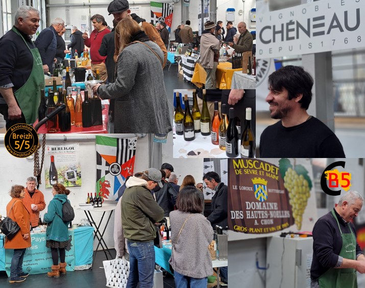 Samedi 17 février 2024 : Breizh 5/5 participait au 1er Salon des Vins Bretons à Saint-Nazaire.
#PartenaireBreizh5sur5 #cb5
A lire sur breizh5sur5.bzh Actu du 18 février 2024