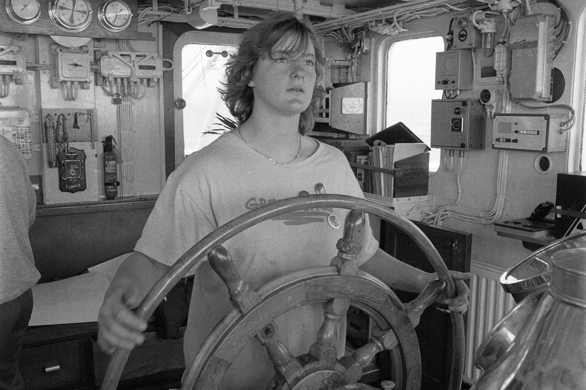 Grace O'Sullivan (@graceosllvn) on Twitter photo Its World Whale Day - thanks <a href="/IWDGnews/">Irish Whale and Dolphin Group</a> for sharing!
#tb to being aboard Greenpeace's MV Sirius in 1984 on a campaign to end Russian whaling and protect these beautiful creatures.
The global moratorium on whaling was introduced in 1986. Its World Whale Day - thanks <a href="/IWDGnews/">Irish Whale and Dolphin Group</a> for sharing!
#tb to being aboard Greenpeace's MV Sirius in 1984 on a campaign to end Russian whaling and protect these beautiful creatures.
The global moratorium on whaling was introduced in 1986.