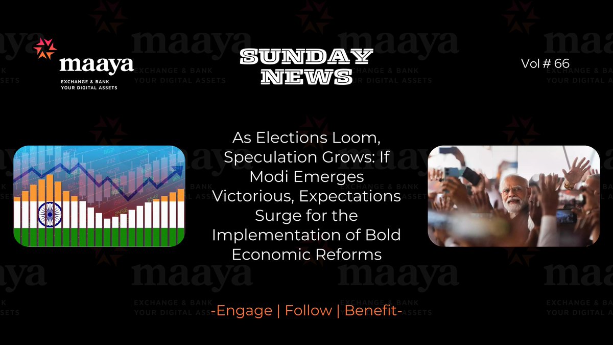 Election Buzz: Anticipation is high for bold economic reforms if Modi secures a win. 

In the event of Modi's victory, which economic sectors do you believe should be prioritized for bold reforms?

#DigiMaaya #ModiReforms #IndianEconomy #ElectionInsights #EconomicReforms