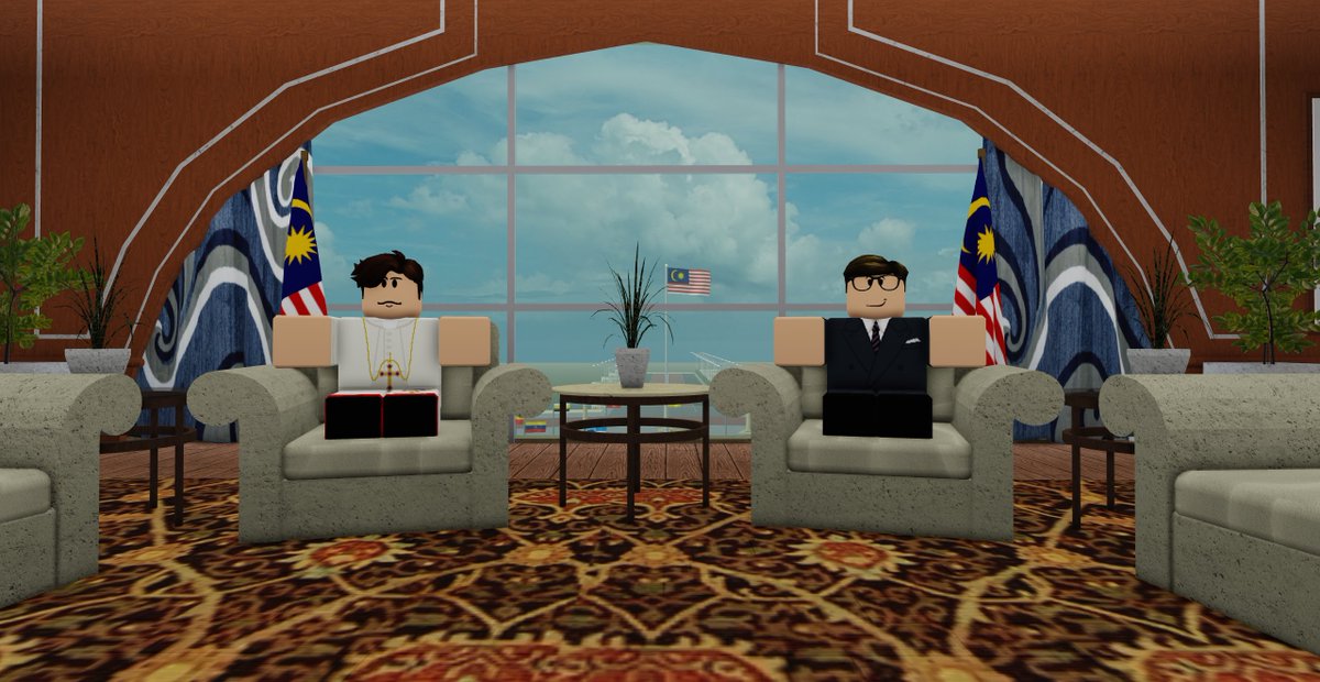 RBXHolySee's tweet photo. 🇻🇦🇲🇾 | Today, His Holiness Pope Constantine II - met with the BernardGTempler, the Prime Minister of Malaysia.  

This was the first time the Holy See and Malaysia have met, with both states discussing the ongoing development of the Holy See, and St Peter's Basilica's opening. https://t.co/v31uaw7Xxs