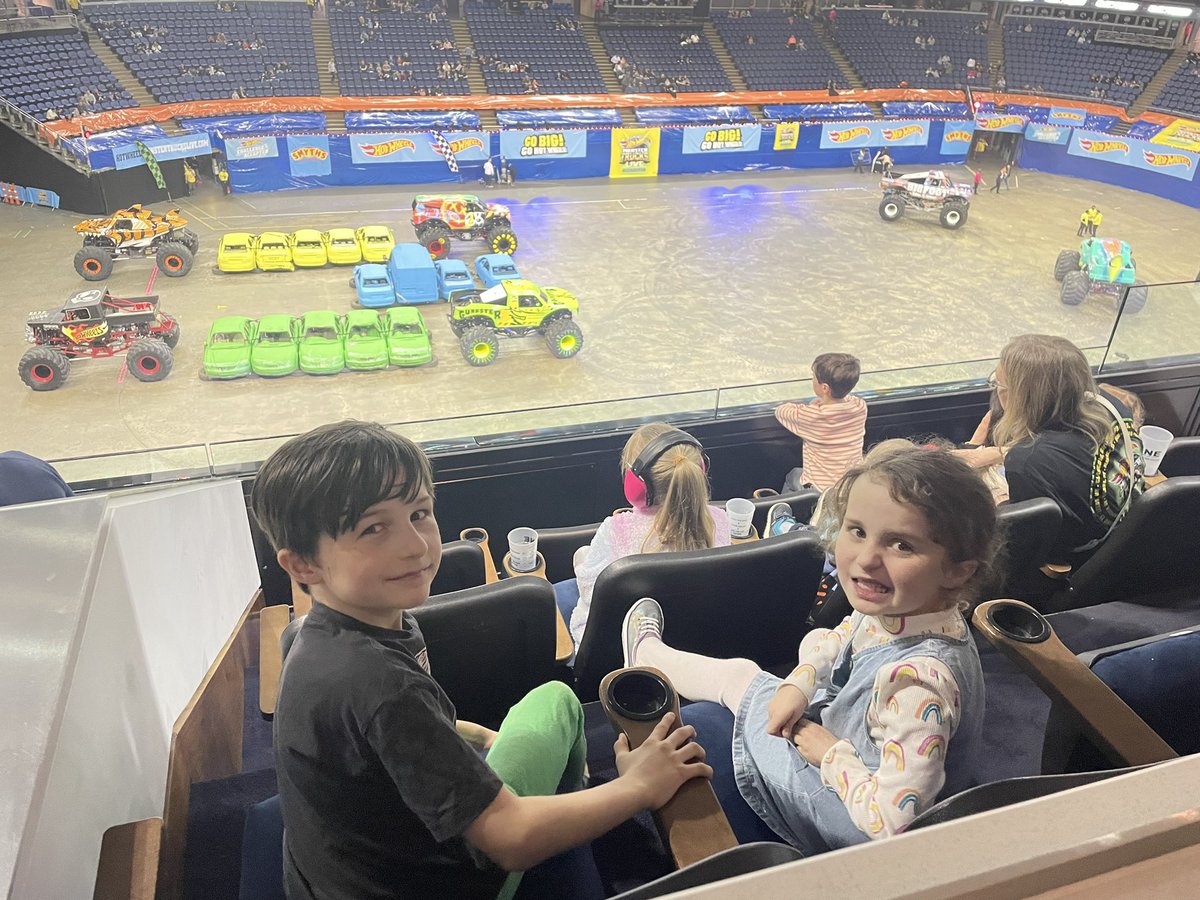Getting ready to ROAR 🚘 💨 #hotwheelsmonstertruckslive