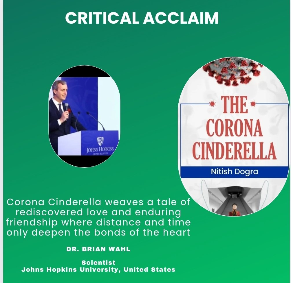 #CoronaCinderella releasing worldwide on 1st Mar 2024, #novel inspired by 'Love in the time of Cholera' by Gabriel García Marquez @brianwahl @EllenJMacKenzie @JohnsHopkinsSPH @JHU_Alumni @JohnsHopkins @JHSPH_CHS @JHU_India @JohnsHopkinsCCP @HopkinsMedicine @JHMed_ID @HopkinsKids