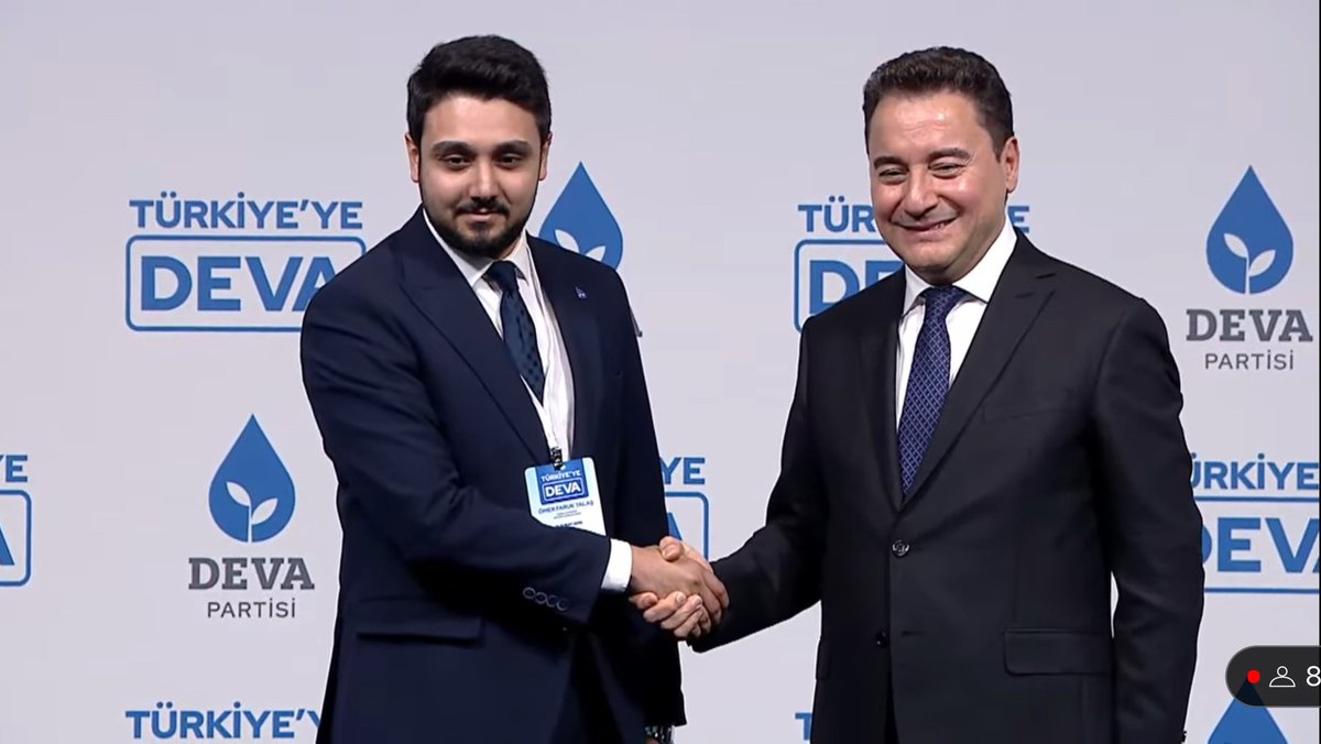 omertalas0's tweet photo. Genel Başkanım Sayın Ali Babacan’ın tensipleriyle DEVA Partisi Çukurova Belediye Başkan adayı oldum. 

Yılmadan, yorulmadan çalışacağız. İnanarak başaracağız 💧🌱 https://t.co/CUwqQtYSjO