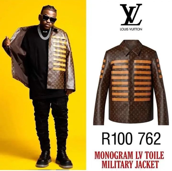 ChrisExcel102's tweet photo. Here you are looking at Focalistic wearing a R100K jacket 

You wanna tell he can’t even chip in few coins to help brother on frame 2 

After he remixed his song without his permission….😭😭 https://t.co/SP7lHsWzNg