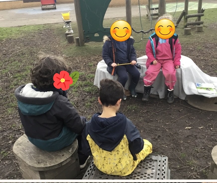 forest_StFaiths's tweet photo. The Crickets Group 1 have been busy at Forest School! We made up songs about nature then created jingle sticks to enhance our performance! We showed compassion to our world by picking up litter on site!
#forestschool #imaginationfed #compassioninaction #loveourworld https://t.co/dZhReSGJ9g