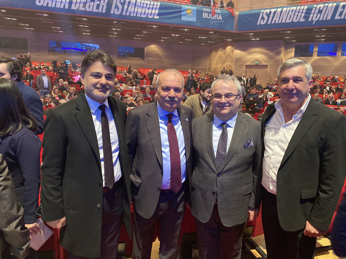 İBB ve ilçe belediye başkan adaylarımızın tanıtım toplantısı için İstanbul Haliç Kongre merkezindeyiz. 

İnanıyoruz ve güçlüyüz!! 

İstanbul büyük bir değişime hazır!

Liderimizin izinde Türkiye için varız!