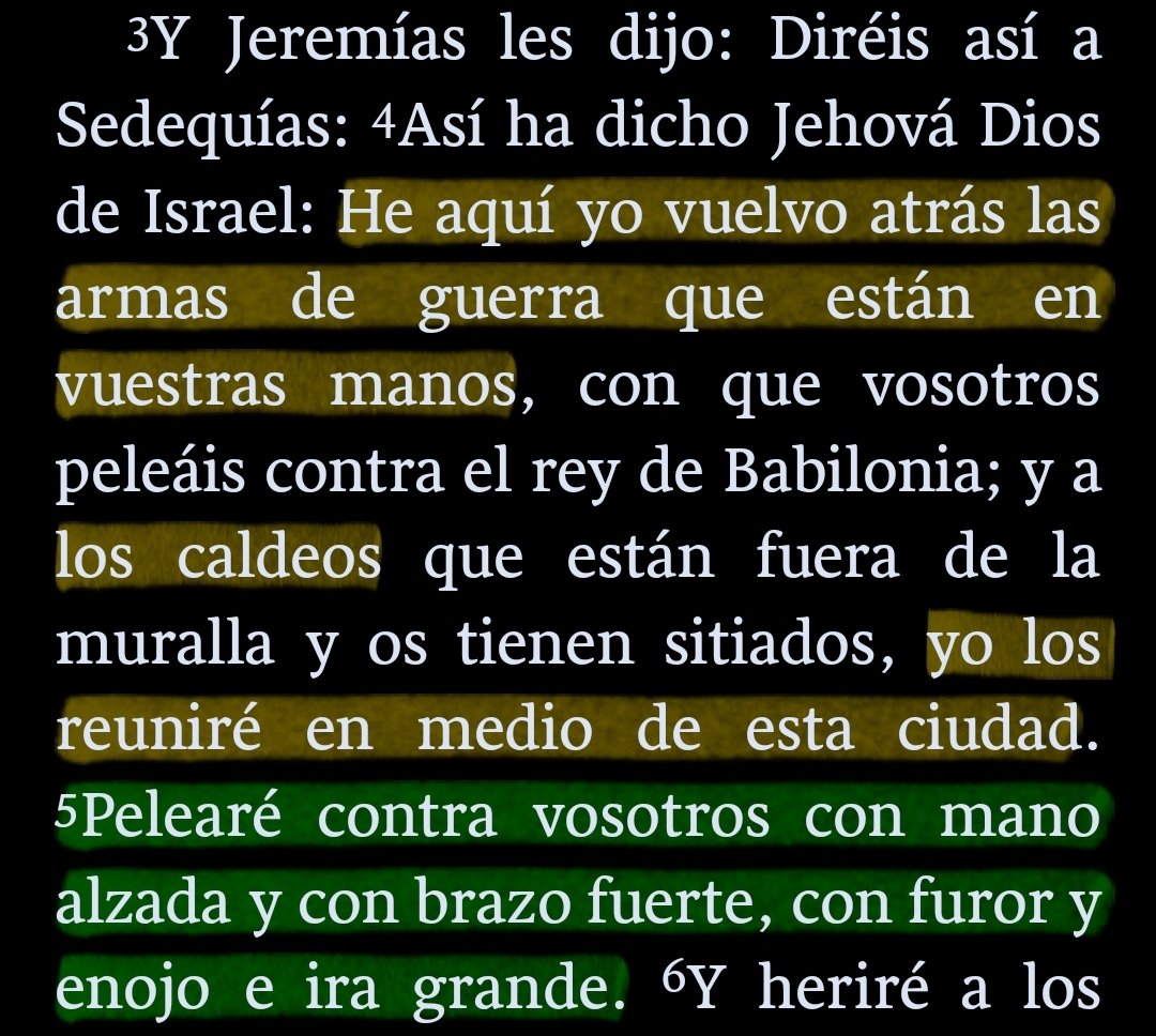 La victoria no la define quien tenga mejores armas o argumentos. Sino, Dios quien imparte con sabiduría los juicios y preceptos. #PrimeroDios #rpsp #Jeremías21