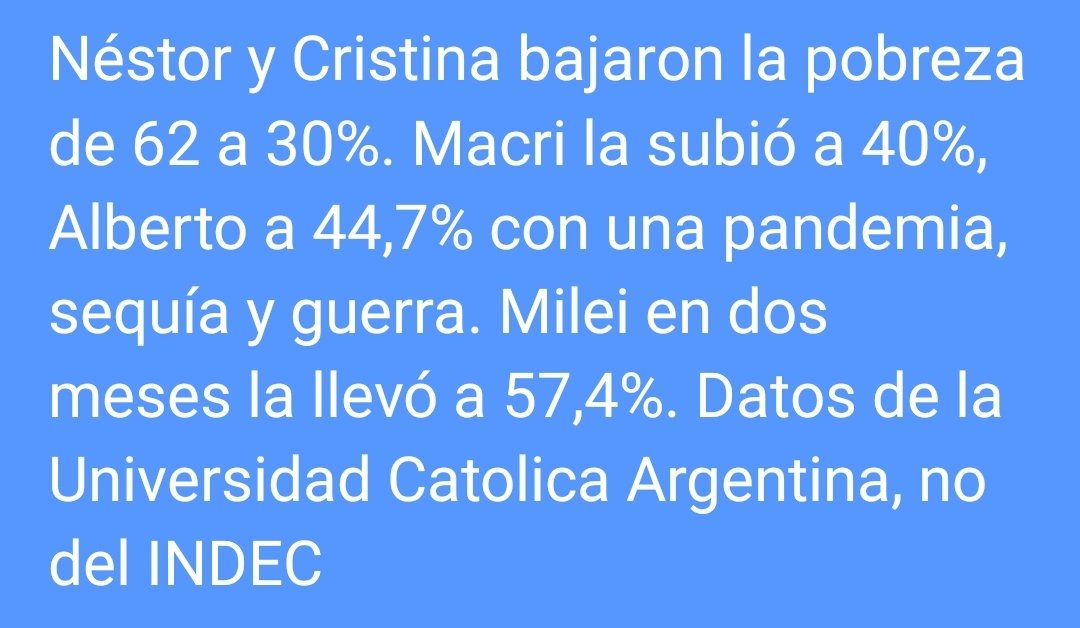 tanochelo3's tweet photo. Lo dice la UCA 😉 https://t.co/ScQ11yym51