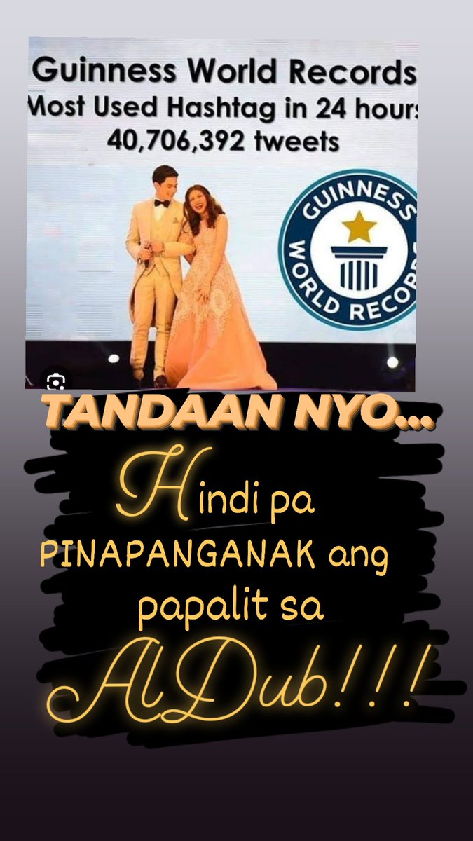 ALDUB will be back 
NO TO SOLO PROJECTS 
#BOYCOTTGMAxTV5xTVJ1075