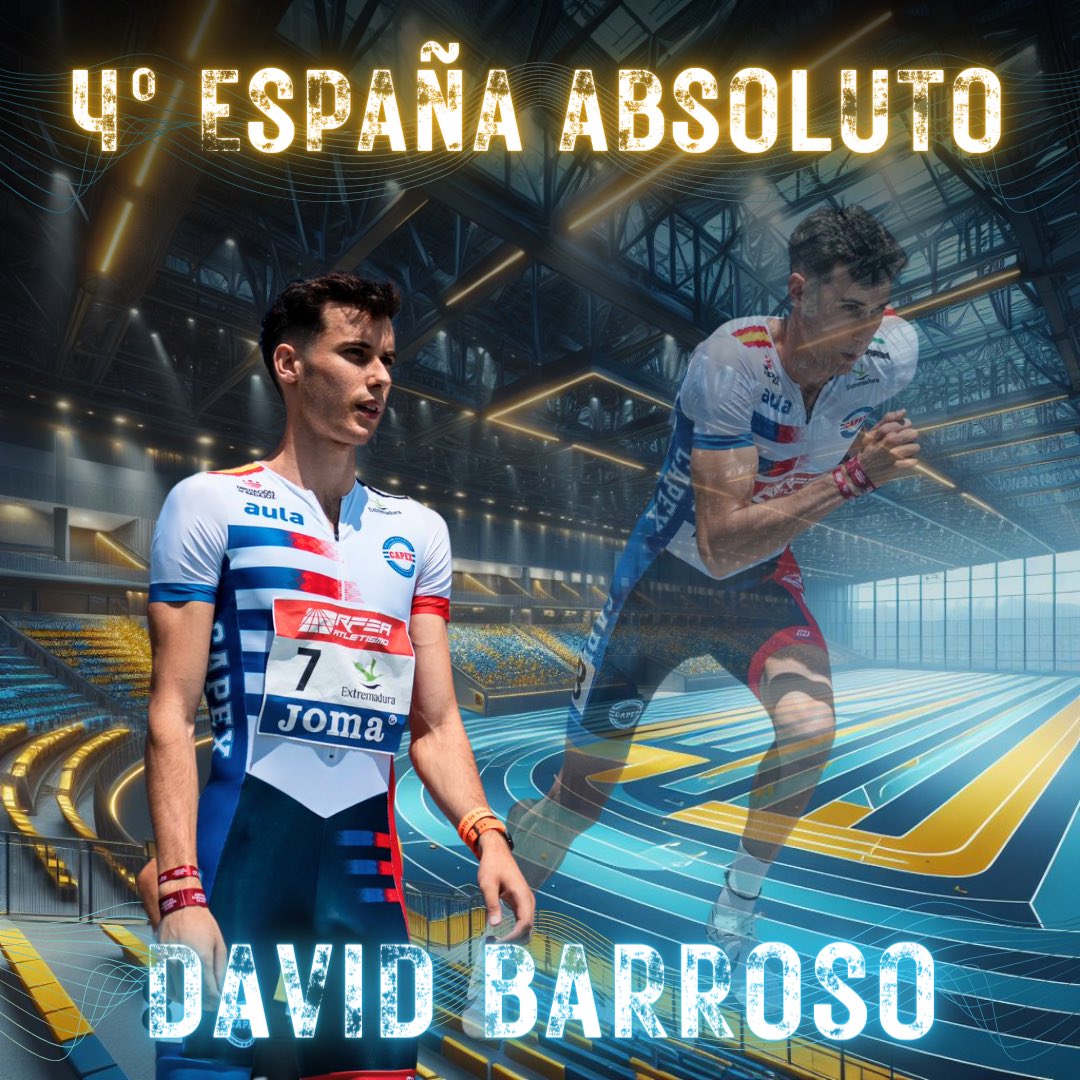 DAVID BARROSO 4° DE ESPAÑA ABSOLUTO EN 1500ML‼️