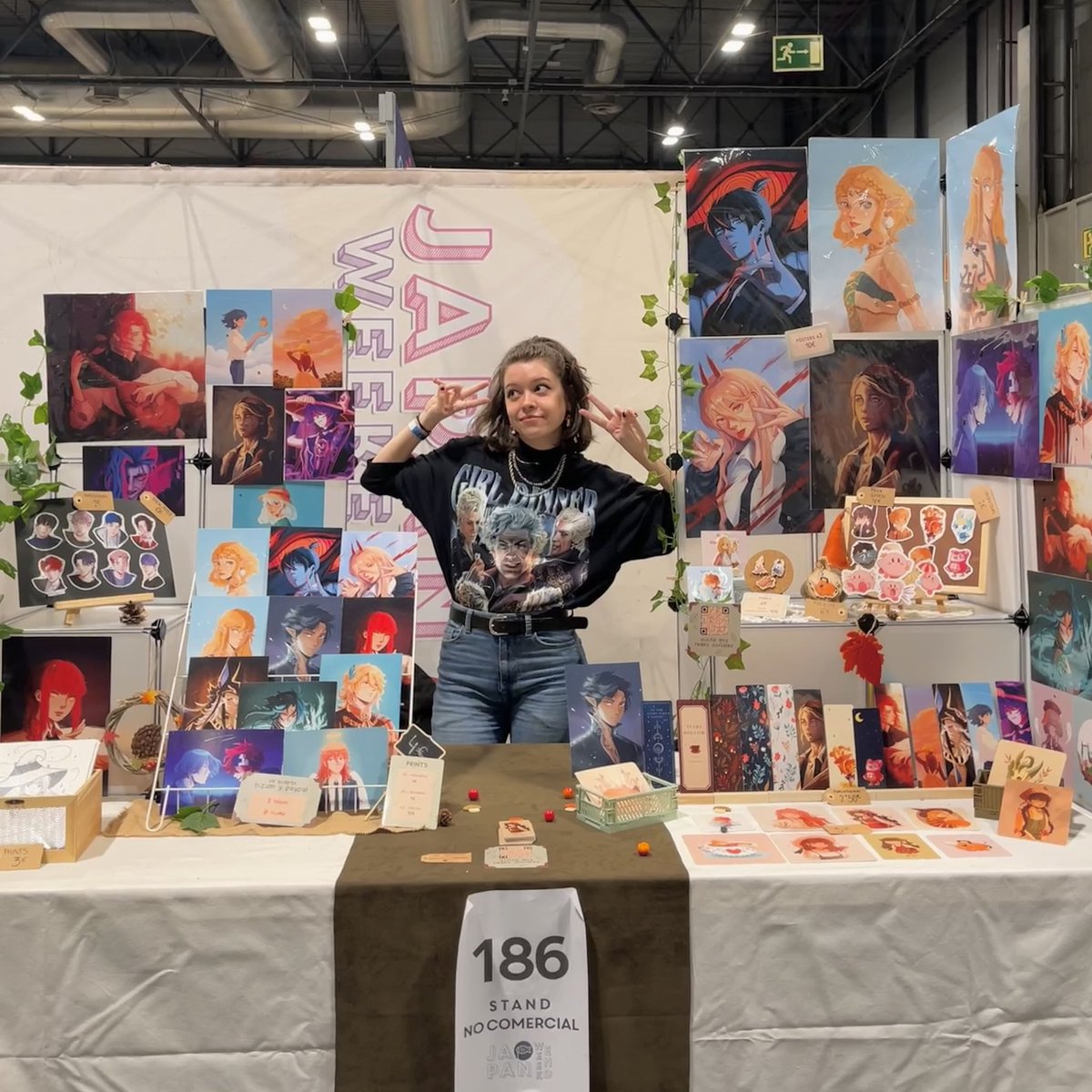 Segundo día! Os esperamos en el stand 186 del Pabellón 8! 🪽✨💫🌻🩵🌸🤍 #japanweekend