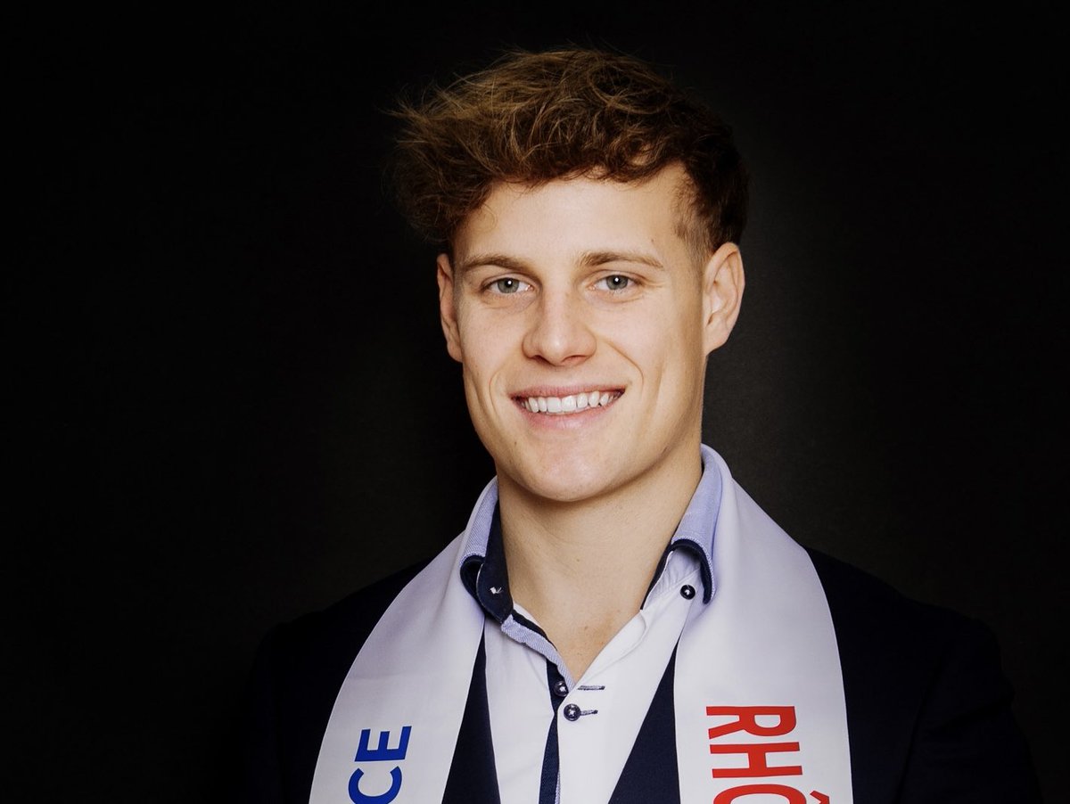 Mediavenir's tweet image. 🤴🇫🇷 FLASH - L’homme le plus beau de France a été désigné : Charles Stamper (Rhône-Alpes) a été sacré Mister France 2024. (BFMTV)