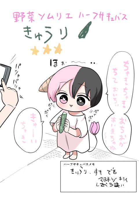 きゅうりハーフサキュバス🥒 