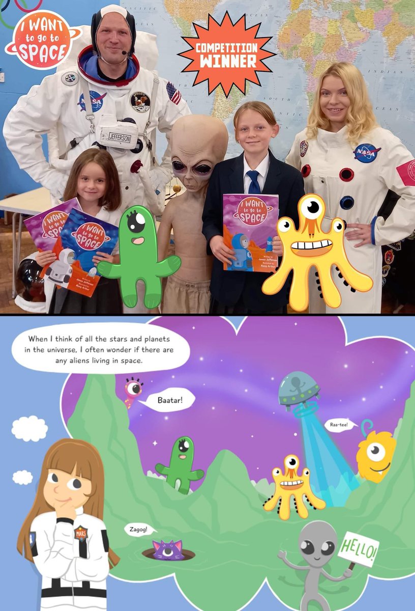 *** Drawing Competition ***
Do your children love to draw? Enter our draw/design an Alien for our next book and get their drawing published! 
All details in the pics :) #competition #alien #drawing #books #space @SpaceStoreUK @spacecentre #medwayspaceman #winner
