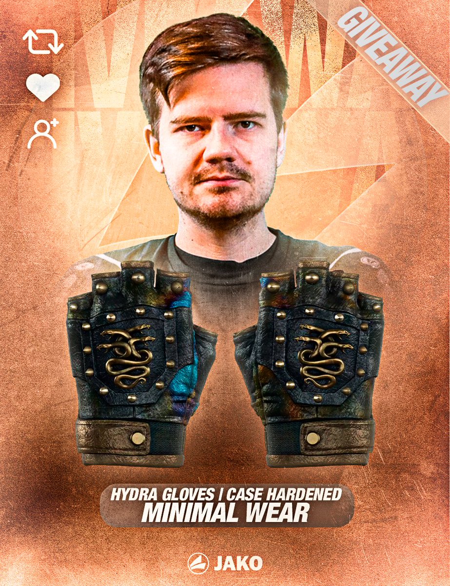 Aabesportelite's tweet image. 𝗜𝗧&apos;𝗦 𝗚𝗜𝗩𝗘𝗔𝗪𝗔𝗬 𝗧𝗜𝗠𝗘!

✅ Like
✅ Retweet
✅ Follow @PreasyEsport &amp;amp; @dupreeh 

Hydra Gloves are at stake - winner will be informed through DM the 3rd of March.

#EasyPreasy ⚡️