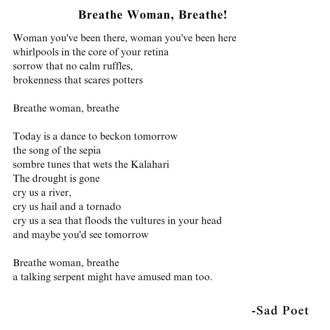 I wanted to complete this piece so bad, as it had been in my notes for a while. Who knew completing <a href="/afia_ansong/">Mafiaaaa..</a> ('s) Black Ballad was the remedy to my writer's block. I hope you love it, (my poem), and I fervently recommend it, the book. You'd love it.