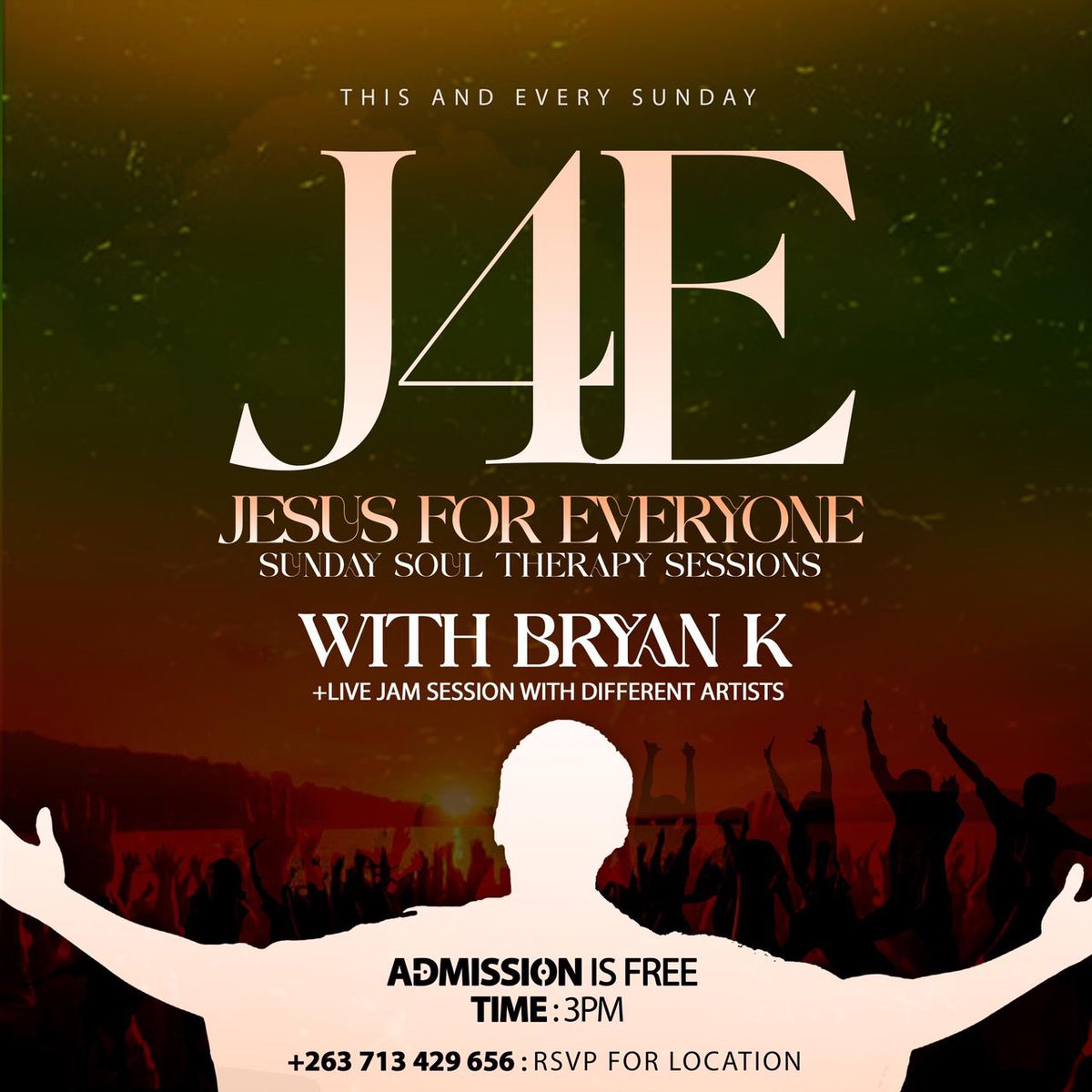 PatieMusa's tweet photo. @BryanK’s Sunday session’s are the perfect weekend wind down. 🤗 From 3PM every Sunday. Bring camp chairs, picnic blankets and the kids can play on the swings. Amen BryanK Amen.
#J4E https://t.co/OSCzbh2ed2