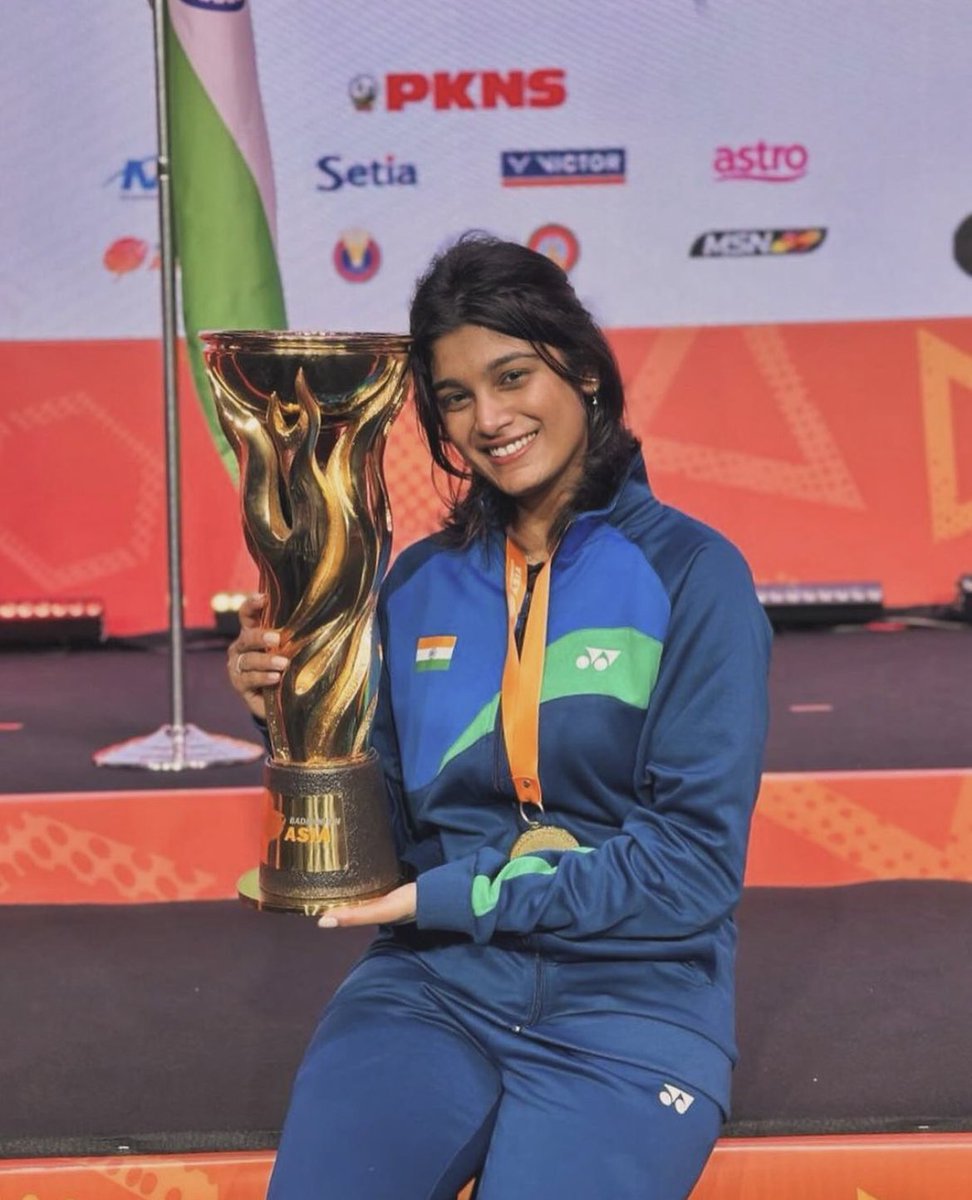 Super congratulations to #MerakiHero Tanisha Crasto and team 🇮🇳 for creating history by winning the Badminton Asia Team Championships! 💪 Only upwards from here! 🙌