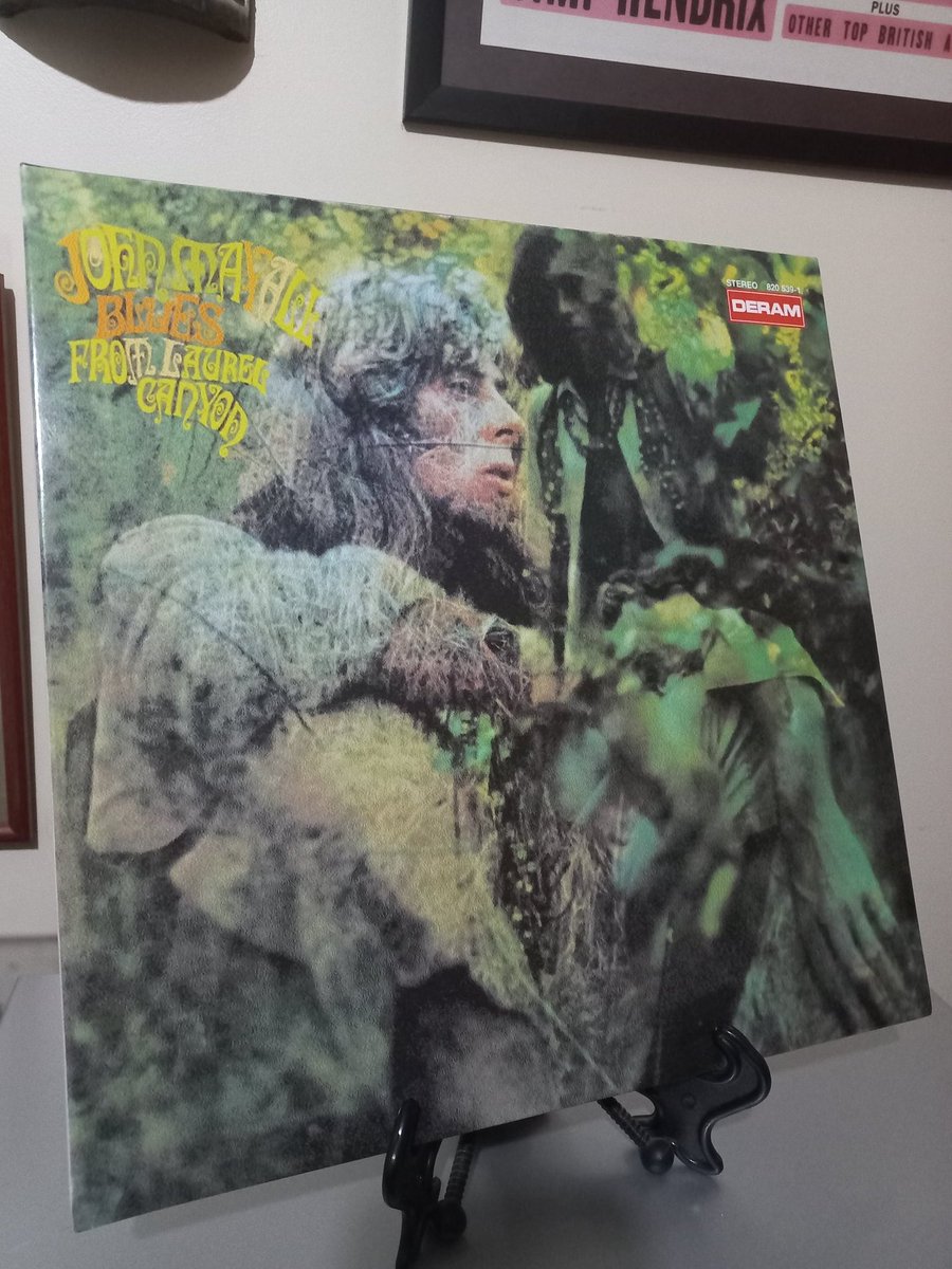 John Mayall - Blues from Laurel Canyon , 1968 

One of his most listened to albums. Also here is Mick Taylor on guitar shortly before joining the Rolling Stones.  Cover art by Mayall.

#blues #bluesrock #johnmayall