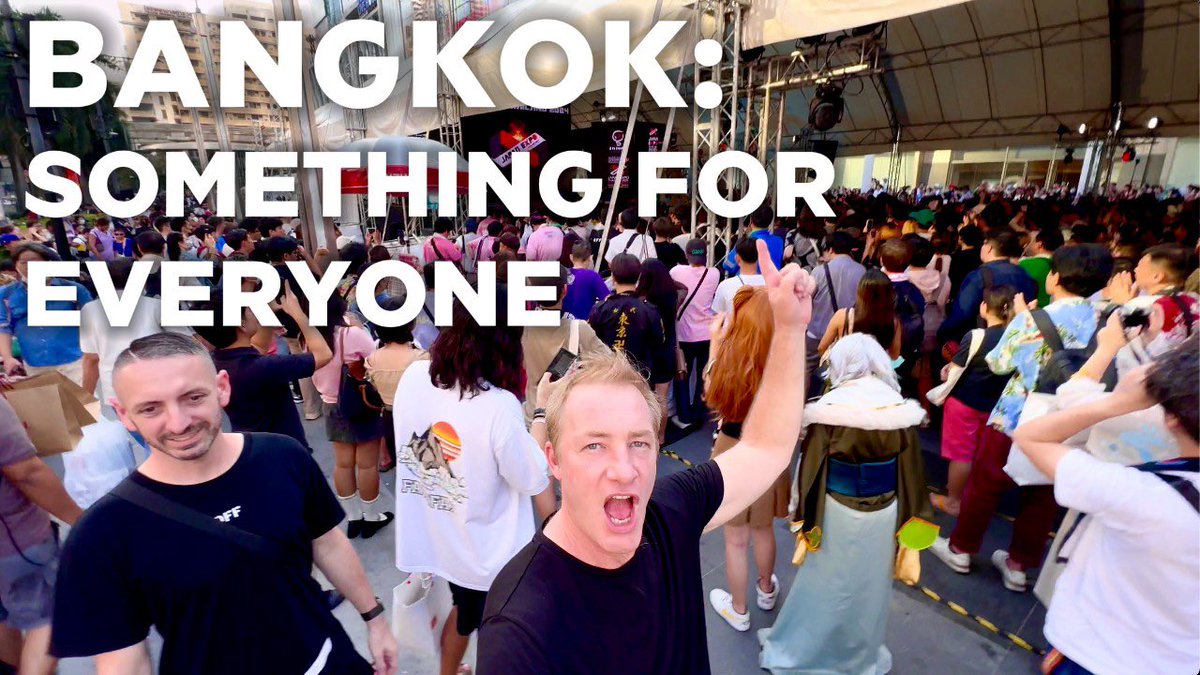 Bangkok: Something for Everyone featuring Project Bangkok New video on YouTube: youtu.be/plVmNQx7zUo?si…