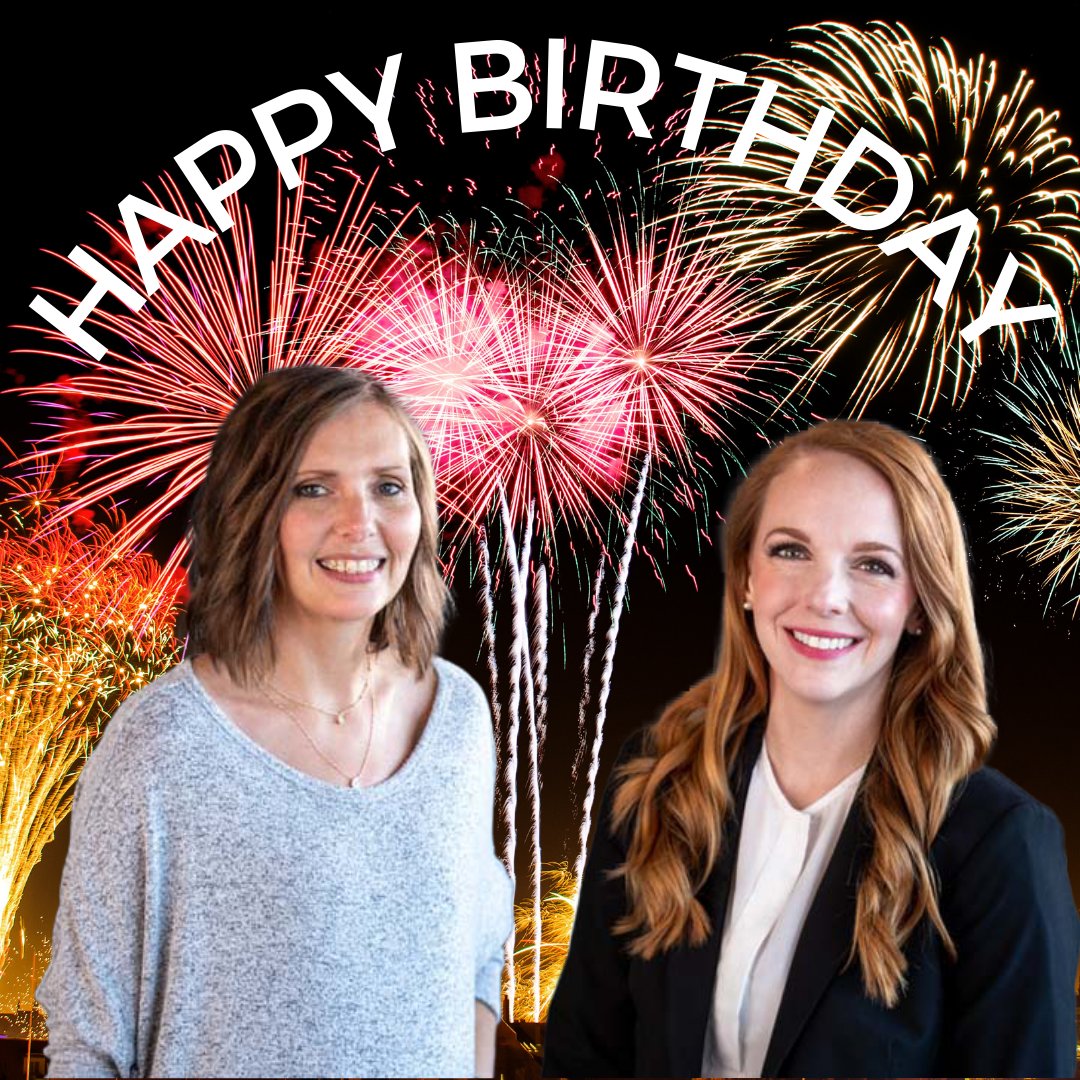eques_law's tweet photo. 🎉🎂 Double the celebrations, double the fun! 🎂🎉
Wishing a spectacular birthday to Erica and Kate - two unstoppable forces of EQUES Law Group! 
May this year bring you both endless success, thrilling adventures, and all the happiness your hearts desire! https://t.co/a1wm1w0mkf