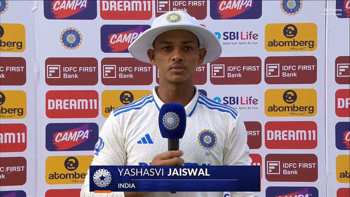 AvengerReturns's tweet photo. Yashasvi Jaiswal: 🗣️

" Innings of Rohit Sharma motivated to go big and score runs for the team. He inspired me."

#INDvsENG https://t.co/9qRRuEZm8Z