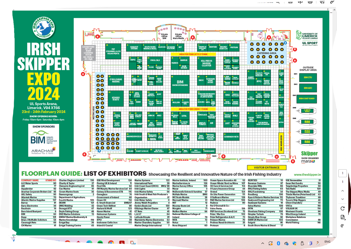 SkipperExpo's tweet photo. It's Show Week, we can't wait to see you UL Sport Arena. 
Fri 10am - 6pm &amp; Sat 10am - 4pm
Pre Visitor Registration still open - See you there.
https://t.co/rYdKOQ0b2H

#skipperexpos https://t.co/PId4J5vf91