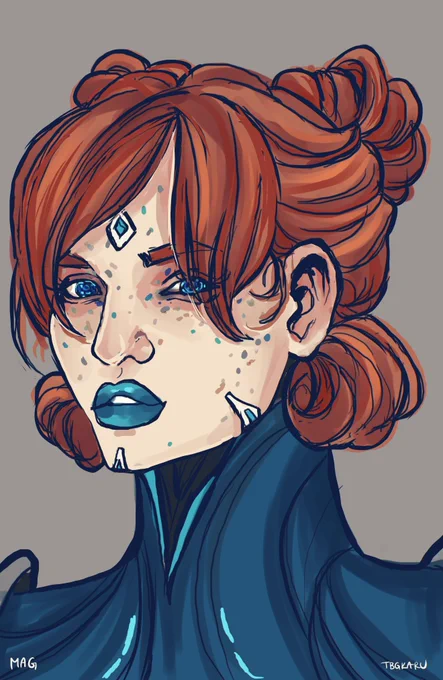 If you see this, post a redheadhumanframe MAG - humanframe GARA - Lohse ( - my OC from like 2014 