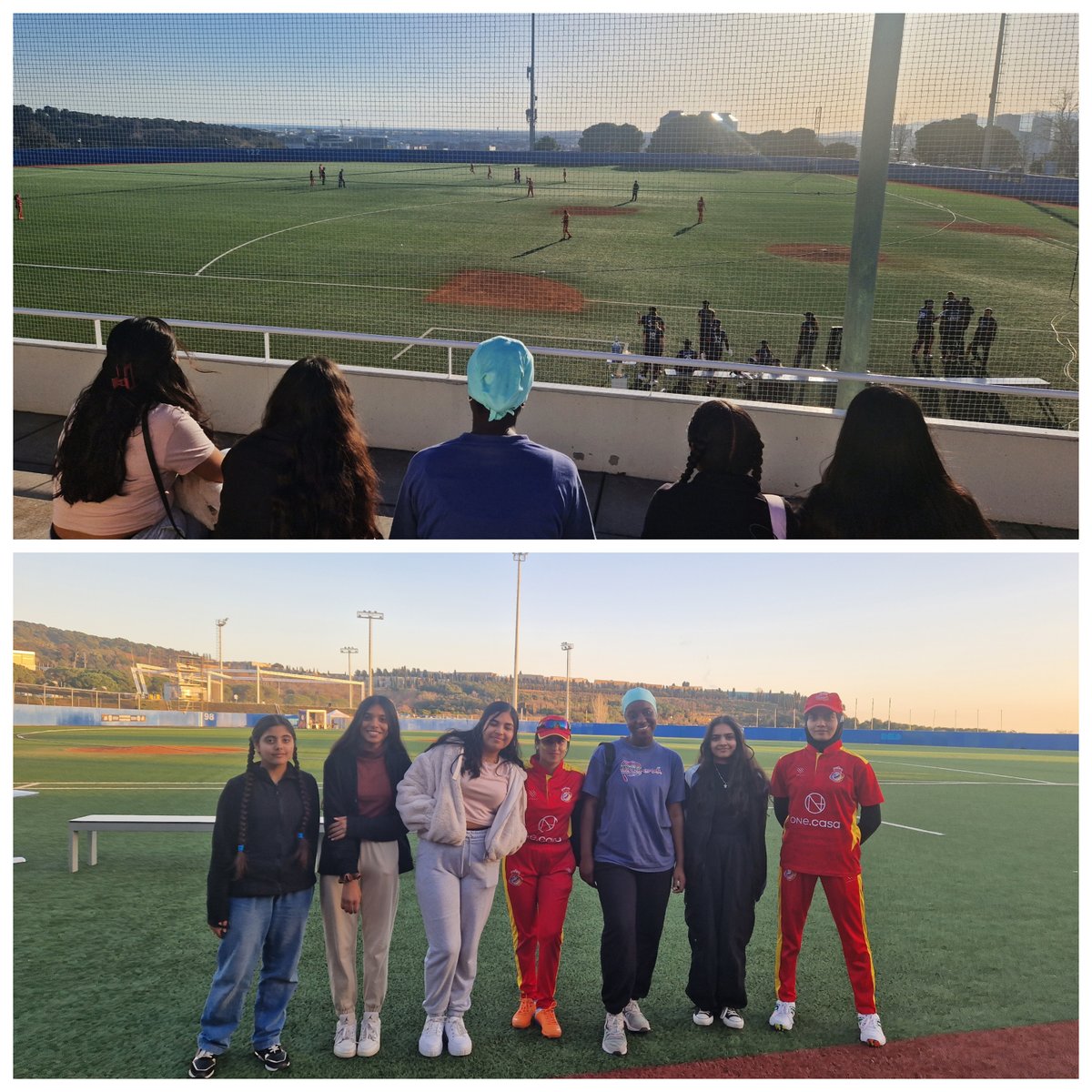 🏏Hem assistit als partits de la selecció espanyola contra Txèquia! #europeancricketinternational

📸Amb l'Uswa Syed <a href="/usxa_x/">Uswa Syed</a> i la Rabia Mushtaq, referents del criquet femení 

📸Amb el Juan, el Jaime i el John, del comité de <a href="/Cricket_Espana/">Cricket España</a>. Moltes gràcies pel vostre suport!😊