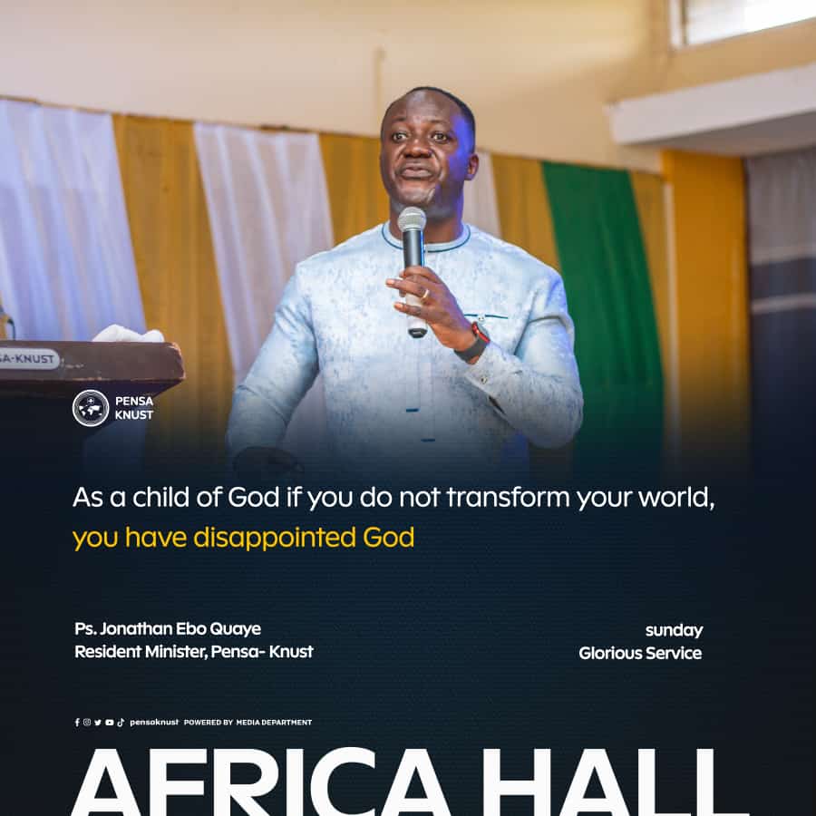 PENSAKNUST1's tweet photo. Christ in youuuu💃🏾

Enjoy these excerpts from the ministration of Pastor Jonathan Ebo Quaye 🥳

#GloriousService 
#PENSA_KNUST https://t.co/DCHXEh04dp