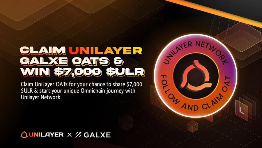 AirdropsDog (@airdropsdog) on Twitter photo ๐ช New Airdrop: Unilayer
๐ Reward: $7,000 in ULR
โญ๏ธ Rate: ๐ถ ๐ถ ๐ถ ๐ถ
๐ Winners: For all
๐
Distribution: After listing
โฅ๏ธ like + rt + THANK YOU!!
๐ link: galxe.com/bxqD7gnVTSDatRโฆ
๐ข Airdrop,Airdrops,PepeMan,taskon,Memecoin,Giveaway,WEB3,Crypto,Bitcoin, Backers, HTX, ๐ช New Airdrop: Unilayer
๐ Reward: $7,000 in ULR
โญ๏ธ Rate: ๐ถ ๐ถ ๐ถ ๐ถ
๐ Winners: For all
๐
Distribution: After listing
โฅ๏ธ like + rt + THANK YOU!!
๐ link: galxe.com/bxqD7gnVTSDatRโฆ
๐ข Airdrop,Airdrops,PepeMan,taskon,Memecoin,Giveaway,WEB3,Crypto,Bitcoin, Backers, HTX,