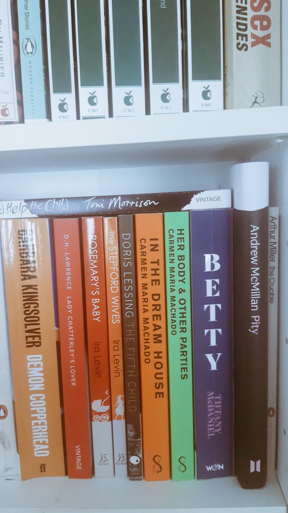 So proud of my wonderful friend @AMcMillanPoet who has produced the wonderful 'Pity' from his wonderful mind. An stunning debut, and a lovely coincidence to sit next to 'Betty' on my alphabetically ordered shelf! 💗