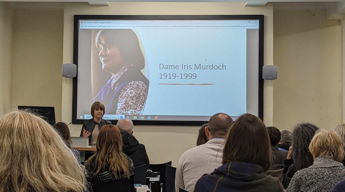 IrisMurdoch's tweet photo. An excellent day at @humanities_chi, headlined by #AnneRowe. Recording to follow... https://t.co/UukyVel7K4