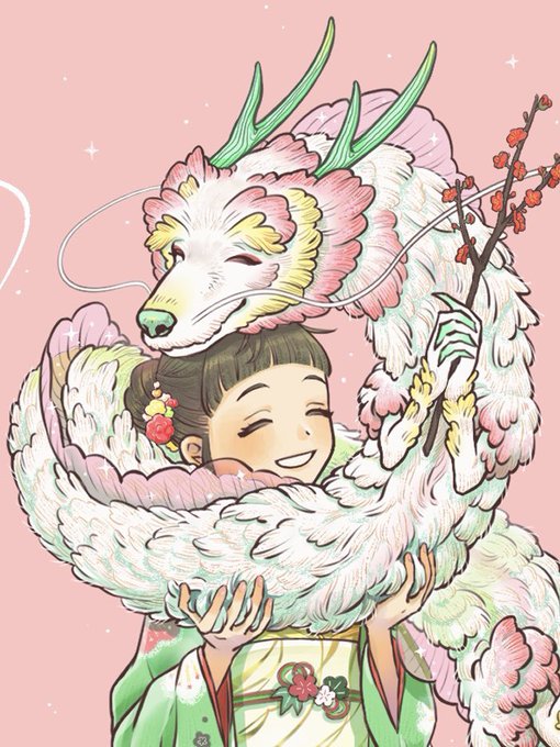 「eastern dragon holding」 illustration images(Latest)
