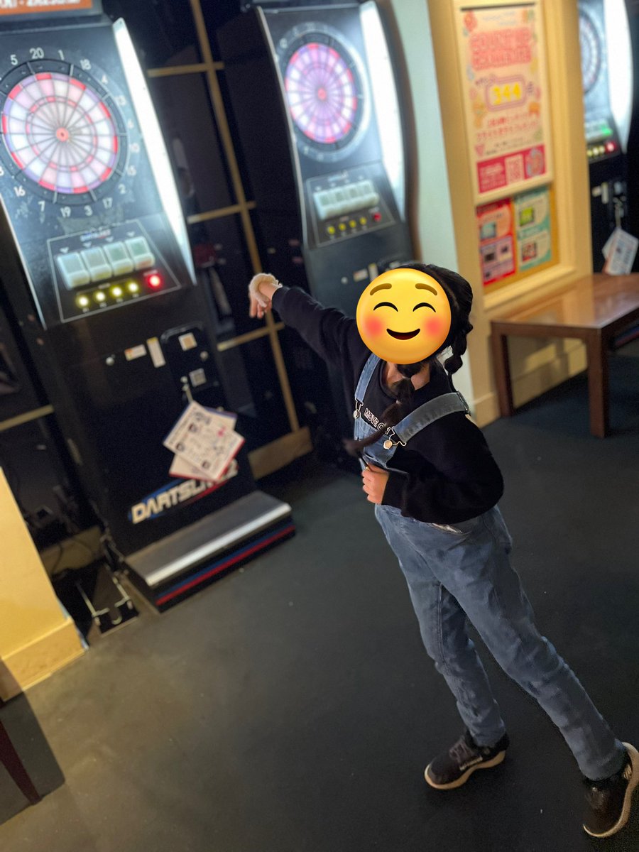 娘がプロ並みのフォームになってきた😊