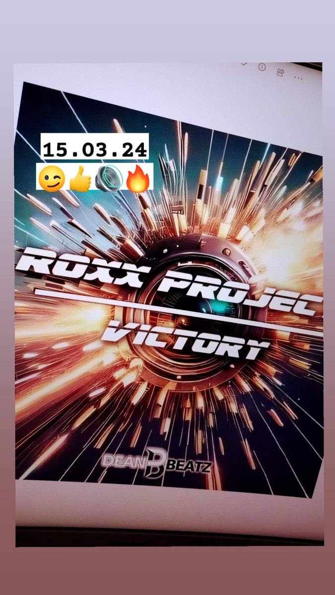 'Roxx Project - Victory' My debut single will be released next month on Dean Beatz @djdean1 🔥🔊👍😎 Genre: Commercial Trance 140bpm #roxxproject #commercialtrance #trancemusic #deanbeatz #rozbickimusic