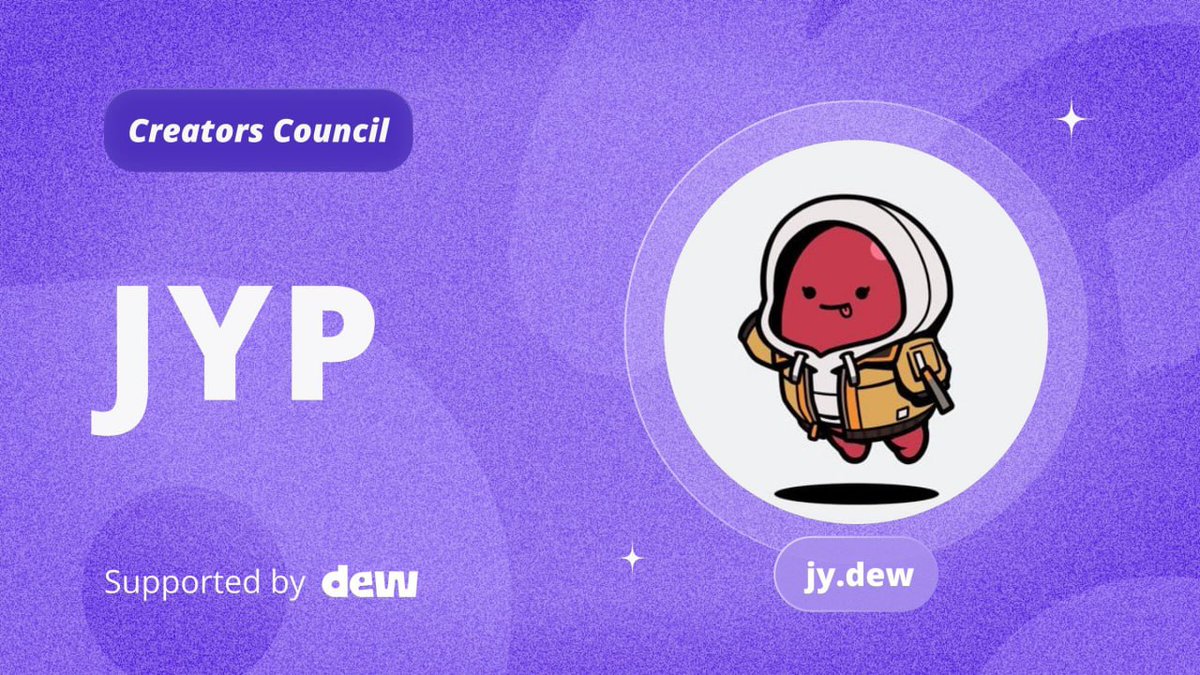 jyp_nft's tweet photo. Excited to announce that I'm joining the @Dew_HQ Creators Council with other top content creators.

Dew is the leading NFT aggregator on @0xPolygon and I can't wait to share more about their Dew Studio &amp; the Origin Genesis Passes in the upcoming weeks.

Let's Dew it! 💧 https://t.co/AYurfwCeVP
