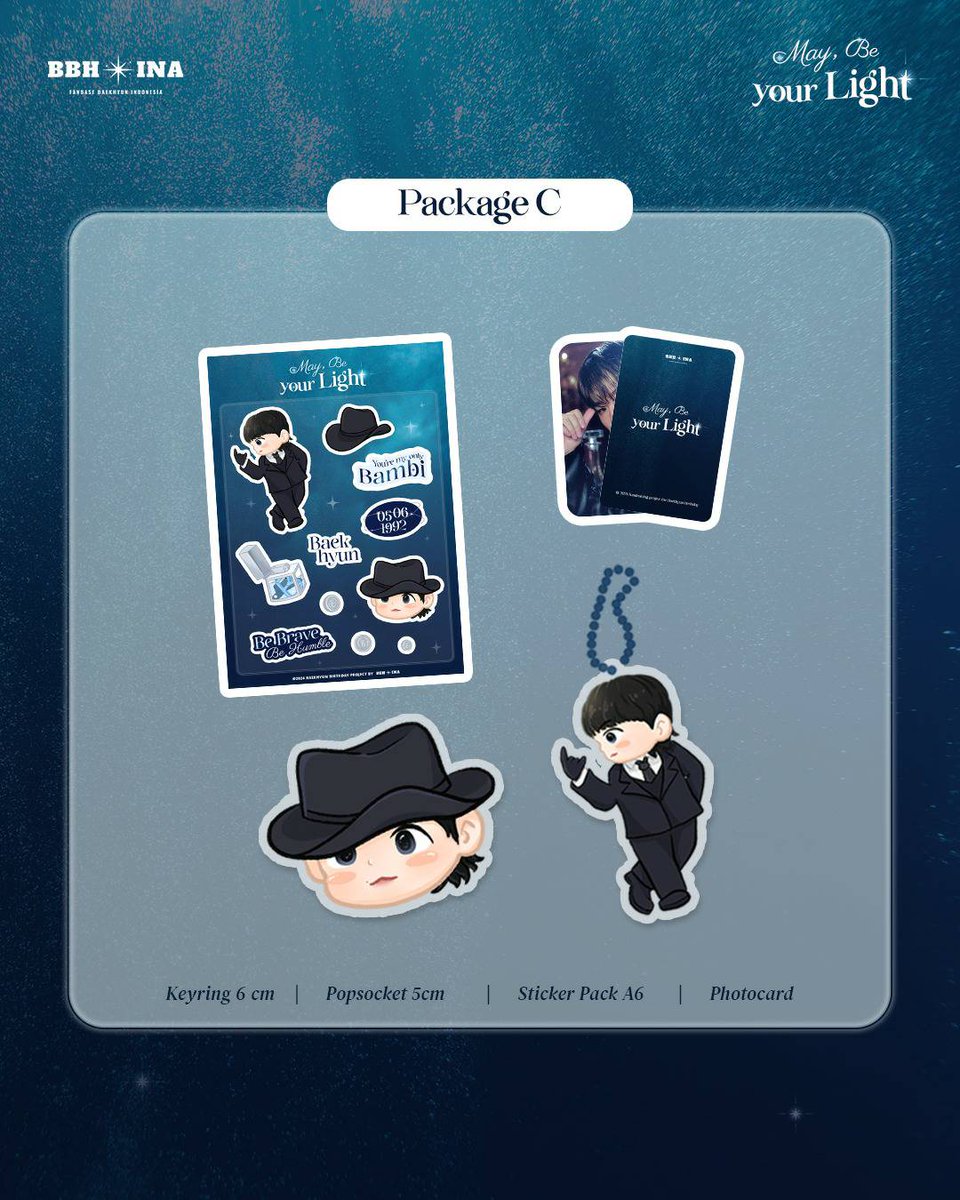 BBHLightsINA's tweet photo. 𝑀𝑎𝑦, 𝐵𝑒 𝑌𝑜𝑢𝑟 𝐿𝑖𝑔ℎ𝑡 ✷
———
Goodies Details.

#BAEKHYUN #백현 @B_hundred_Hyun @BAEKHYUN_INB100 https://t.co/DyAtu8lYxM