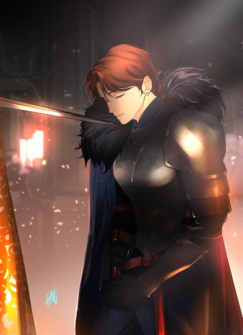 😊🏅✨️ 
"knighting ceremony"
LiAr - another life
.
.
.
#webtoon #OC #manga #digitalart #artist