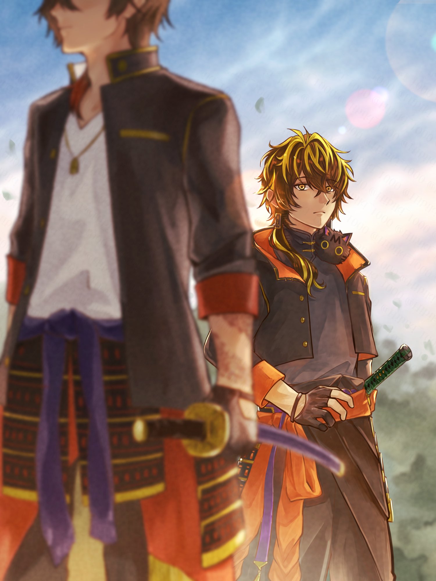 刀剣乱舞 ONLINE アクリルフィギュア 大倶利伽羅 火車切 Amazon.co.jp: 刀剣乱舞 とうらぶ 大倶利伽羅 アクリルスタンド
