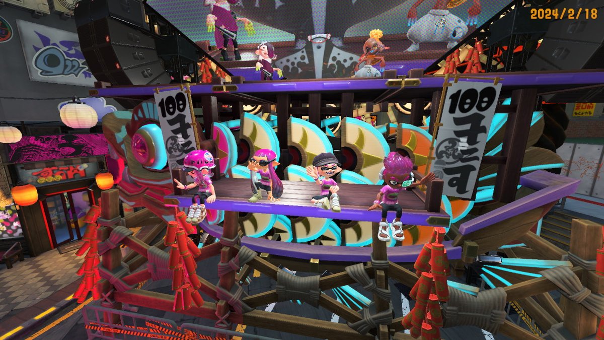 accelSplatoon's tweet image. フェスあり！