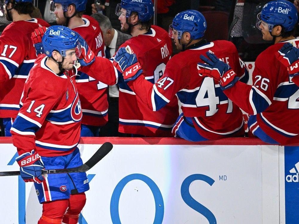 About Last Night: Slafkovsky, Suzuki extend streaks in loss to Capitals montrealgazette.com/sports/hockey/…