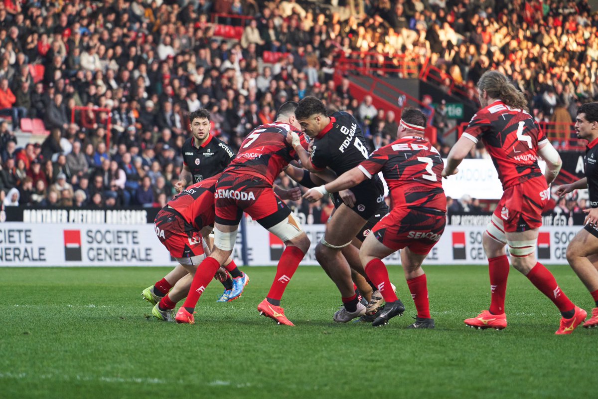 StadeToulousain's tweet photo. Toulouse - Oyonnax 📸🏉

#STOYO https://t.co/19UyygSG1b